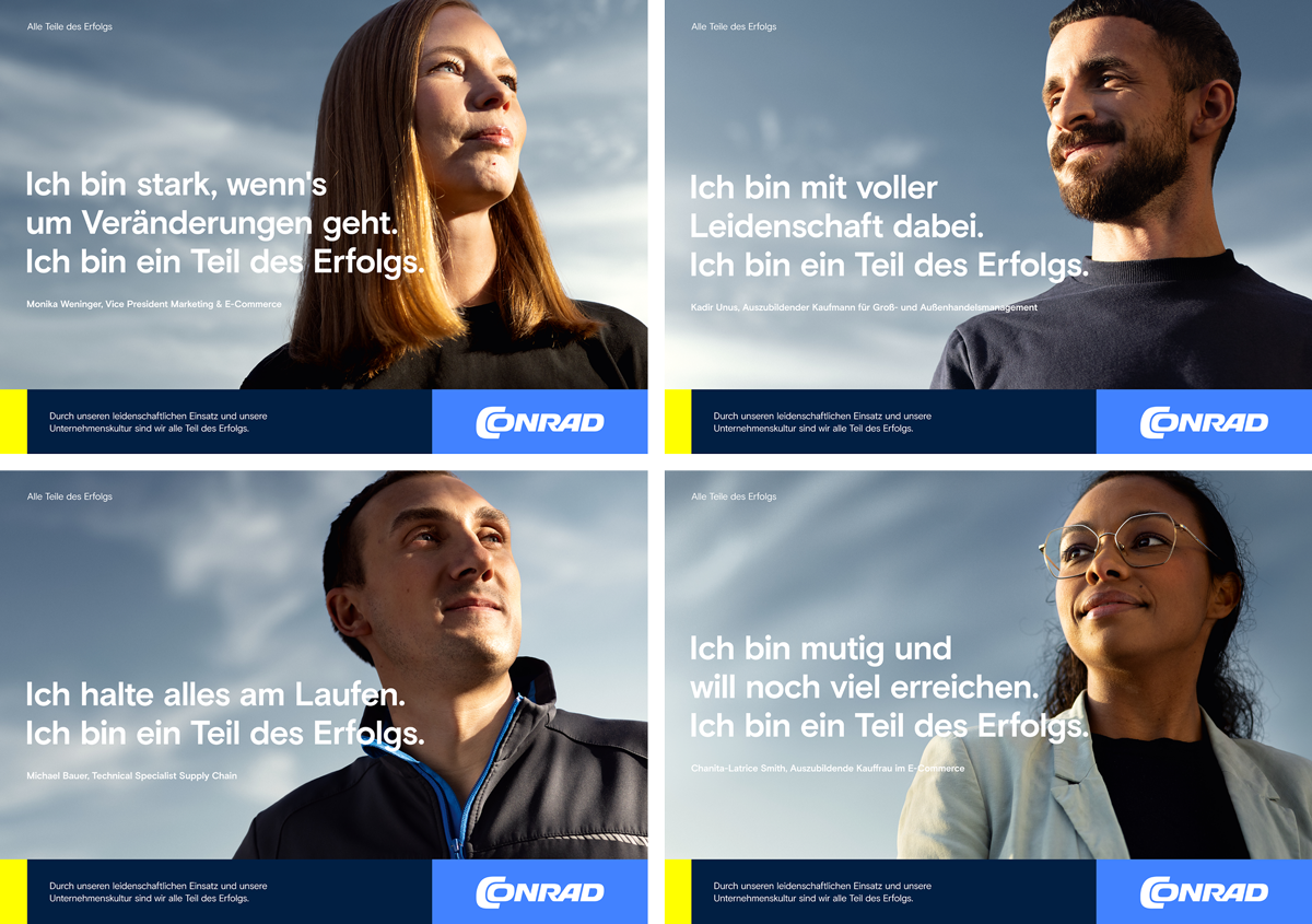 Battery conrad kampagne employerbrand case motive 2